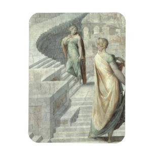 Ímã Bathsheba que visita David, c.1553