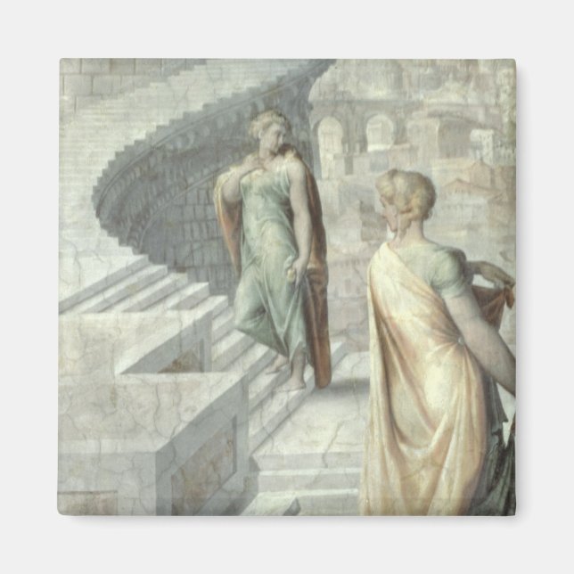 Imã Bathsheba Visitando David, c.1553 (Frente)