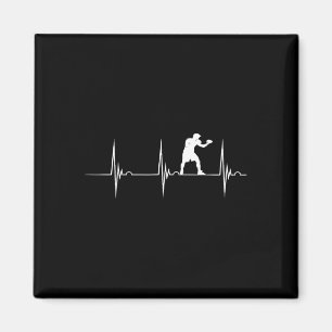 Imã Batimento Cardíaco de Boxe Ekg Pulso Boxeador Luva