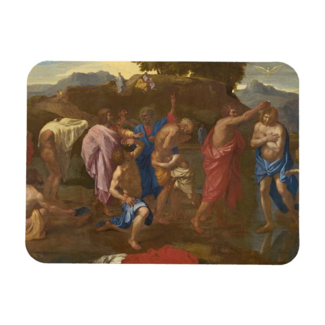 Ímã Batismo do Cristo, 1641-42 (Horizontal)