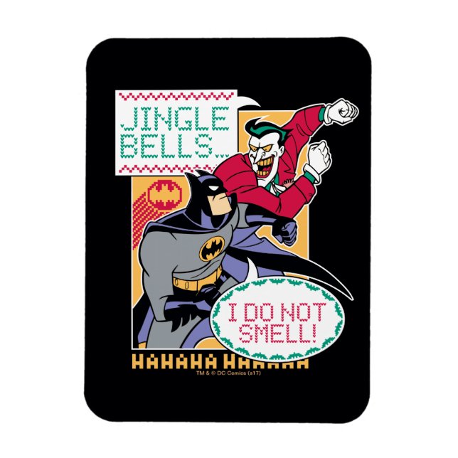 Ímã Batman | Jingle Bells, Eu Não Cheiro! (Vertical)