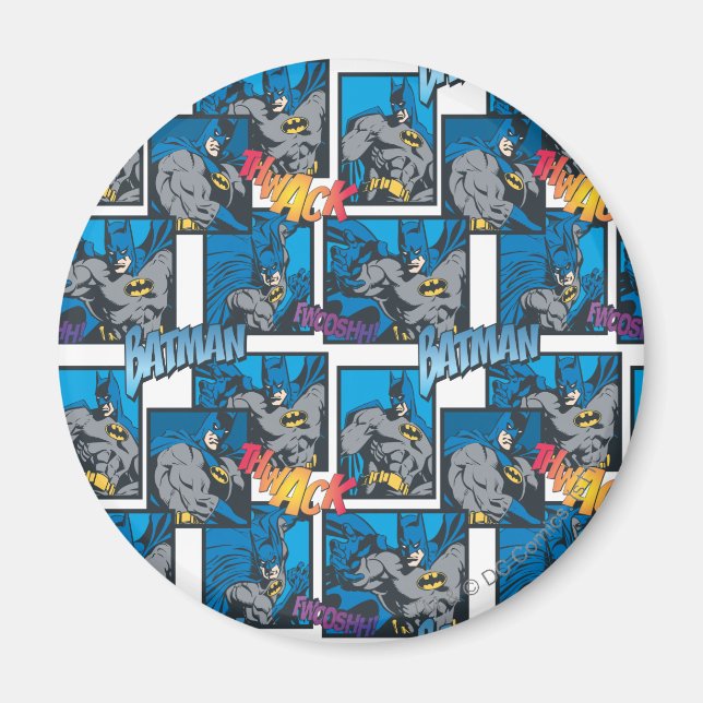 Imã Batman Knight FX - padrão Thwack/Fwooshh 30A (Frente)