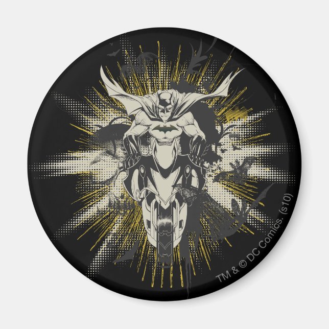 Imã Batman na bicicleta (Frente)