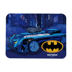 Ímã Batman Patrulha Noturna na Cidade de Gotham