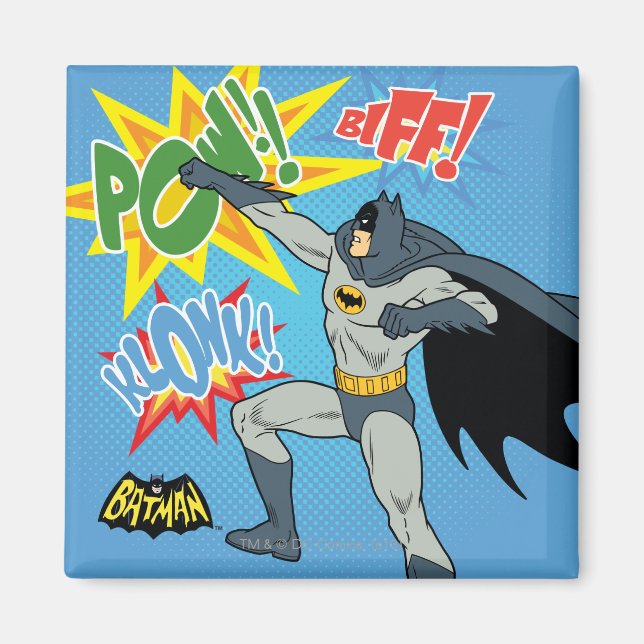 Imã Batman Punching Graphic (Frente)