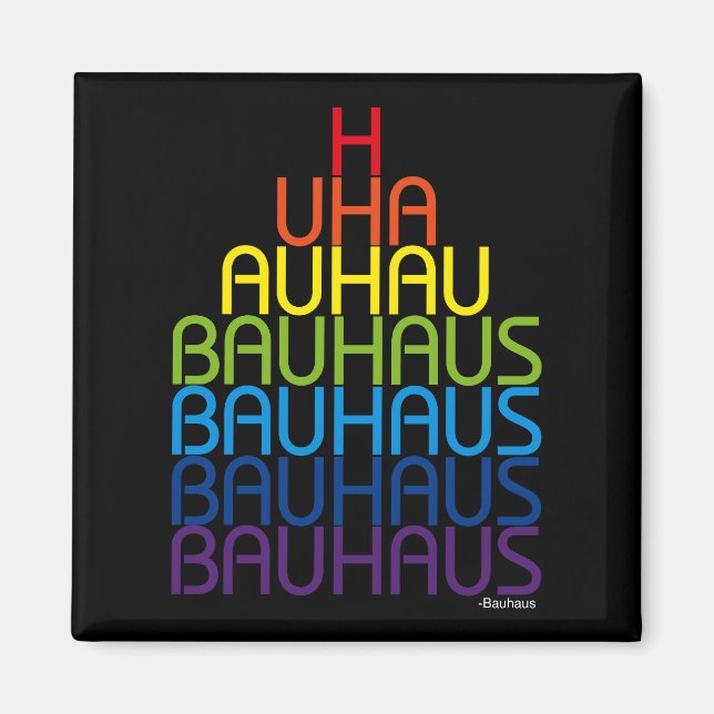 Imã Bauhaus Magnet (Frente)