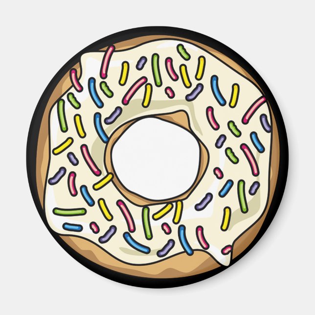 Imã Baunilha com Rosquinha de aspersores (Frente)