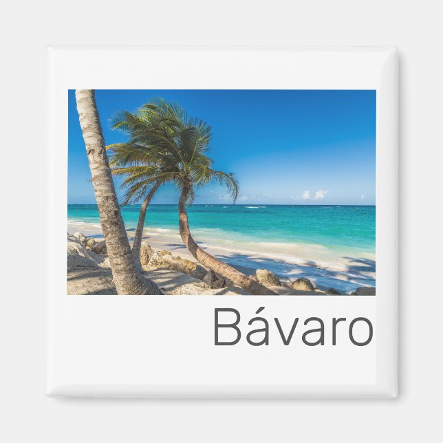 Imã Bavaro Beach Caribe República Dominicana Souvenir (Frente)