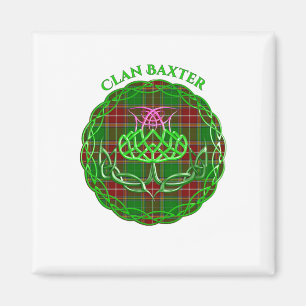 Imã Baxter Scottish Tartan Celtic Thiste