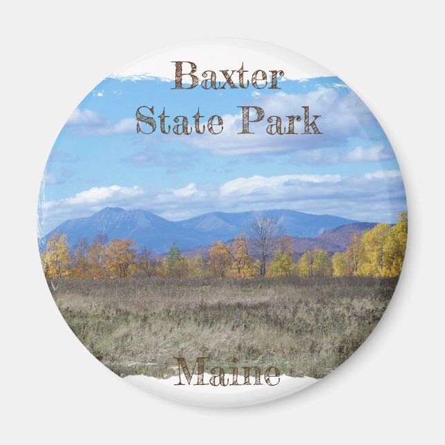 Imã Baxter State Park, Maine (Frente)