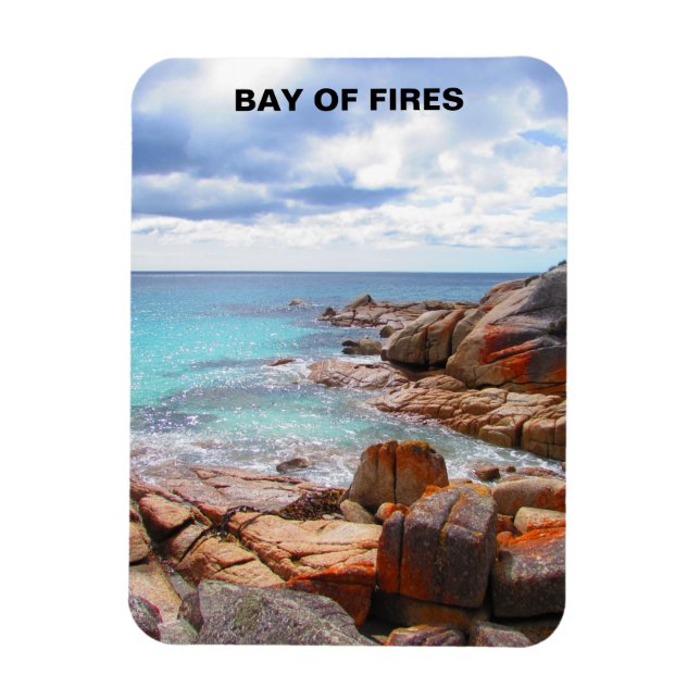 Ímã Bay Fires, Tasmânia, Austrália Magnet (Vertical)