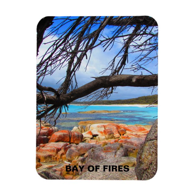 Ímã Bay Fires, Tasmânia, Austrália Magnet (Vertical)