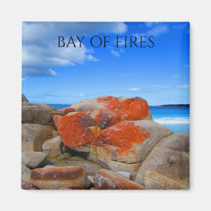 Imã Bay Fires, Tasmânia, Austrália Magnet