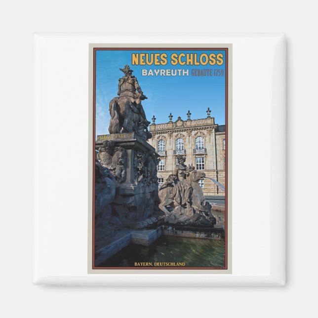 Imã Bayreuth - Neues Schloss (Frente)