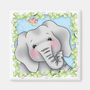 Imã BaZoPeople Elsie, o Elefante