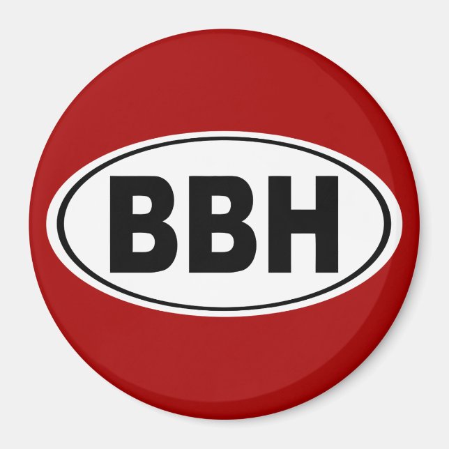Imã BBH Boothbay Harbor Maine (Frente)