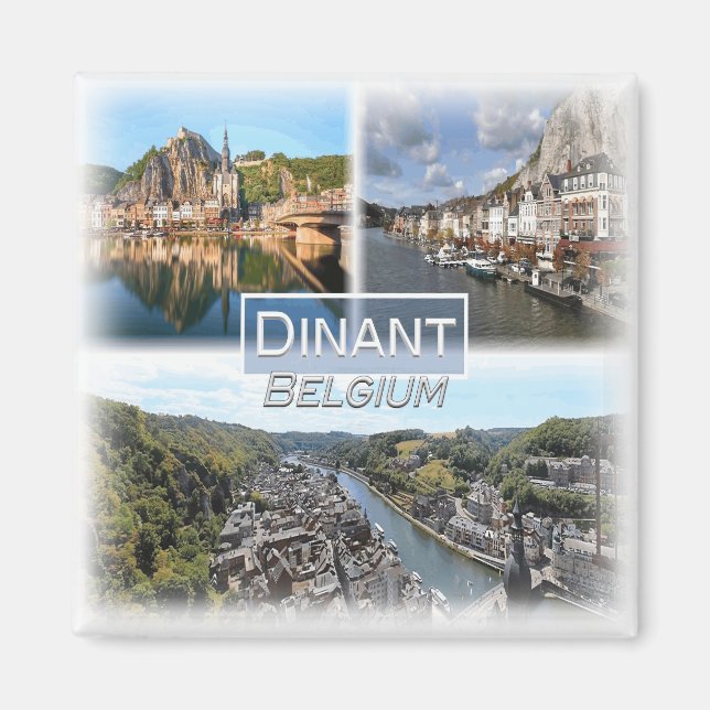 Imã BE0050 Europa, Bélgica, Dinant, Fridge (Frente)
