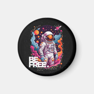 Imã BE FREE Astronauta design