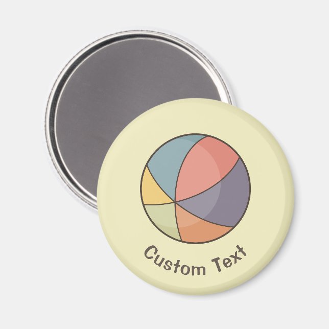 Imã Beach Ball (Front/Back)