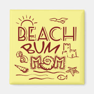 Imã Beach Bum Mãe
