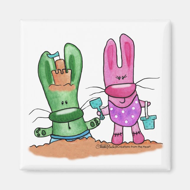 Imã Beach Bunnies — Summer Divertimento (Frente)
