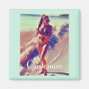 Imã Beach Girl Thunder_Cove