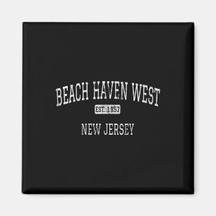 Imã Beach Haven West New Jersey Nj Vintage