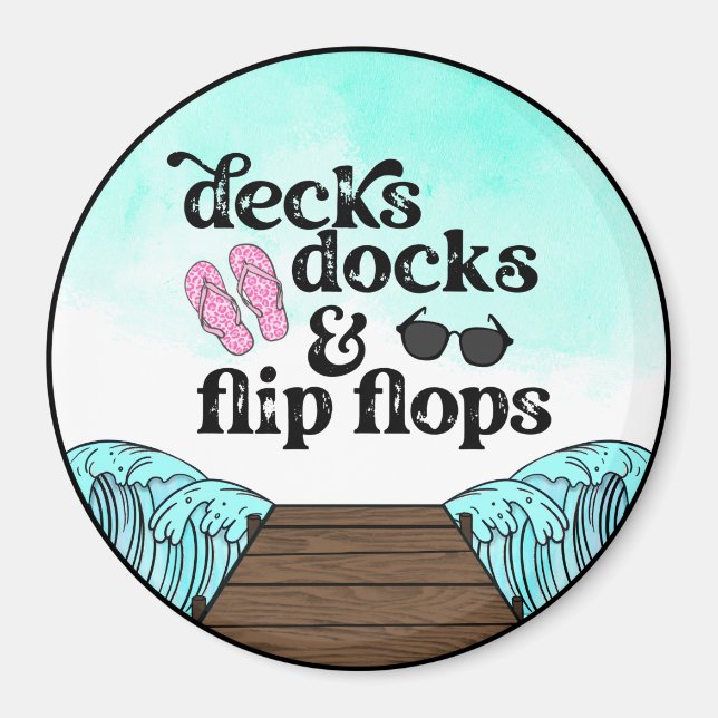 Imã Beach House Fridge (Frente)