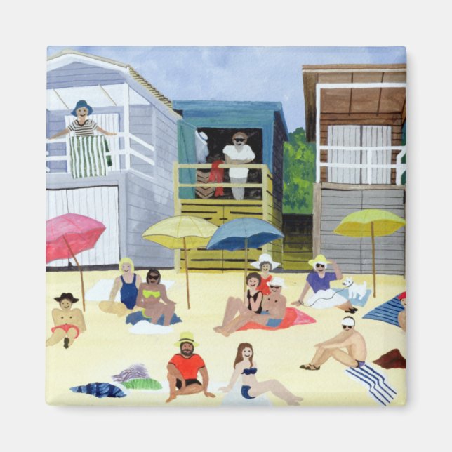 Imã Beach Huts 1991 (Frente)