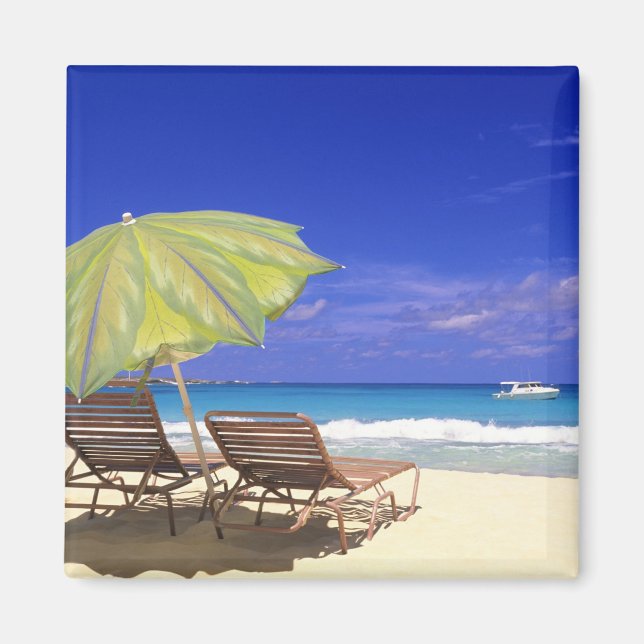 Imã Beach Umbrella, Abaco, Bahamas (Frente)