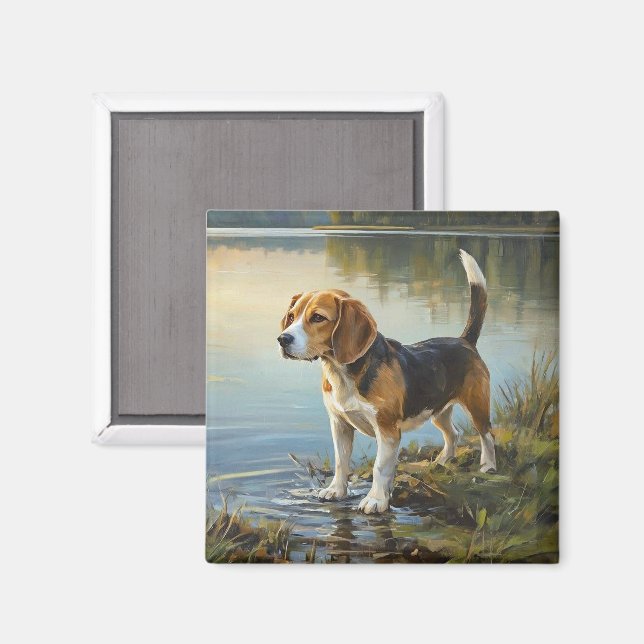 Imã Beagle (Front/Back)