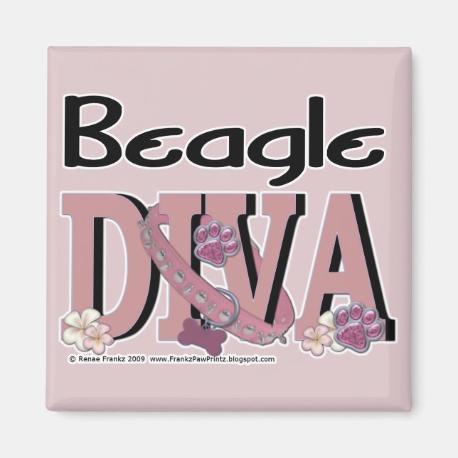 Imã Beagle DIVA (Frente)