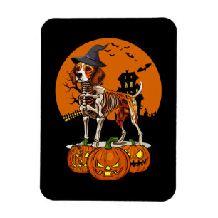 Ímã Beagle Dog Halloween
