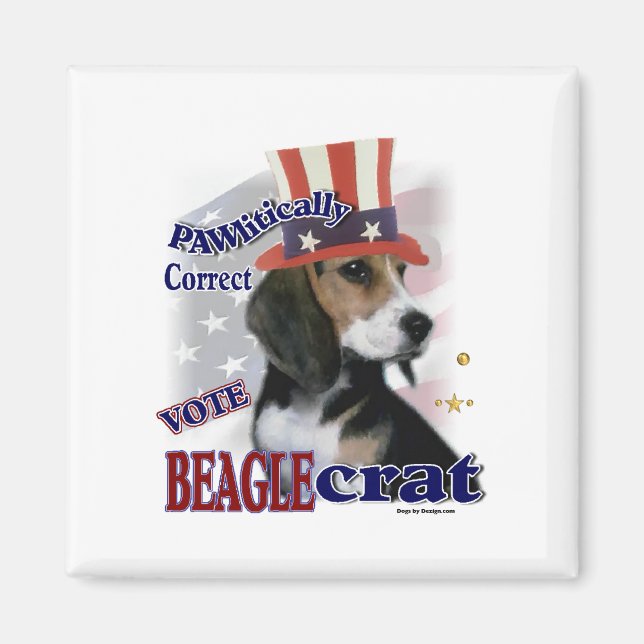 Imã Beagle Gifts (Frente)