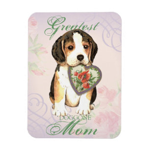 Ímã Beagle Heart Mãe
