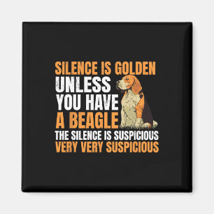 Imã Beagle Small Scent Dog Caça Pet Breeder Silence