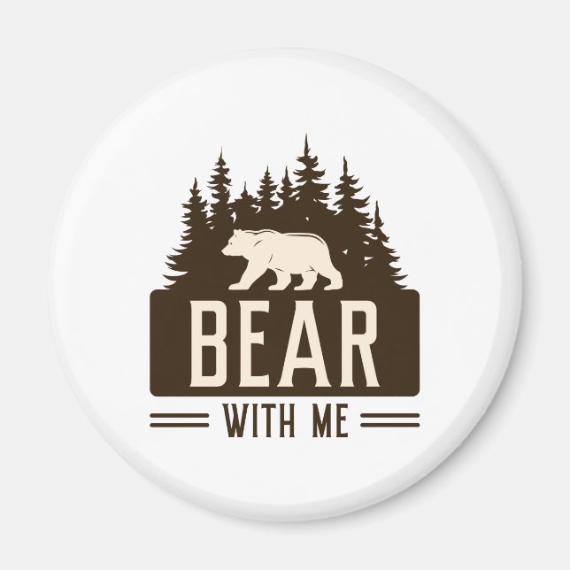 Imã Bear Comigo (Frente)