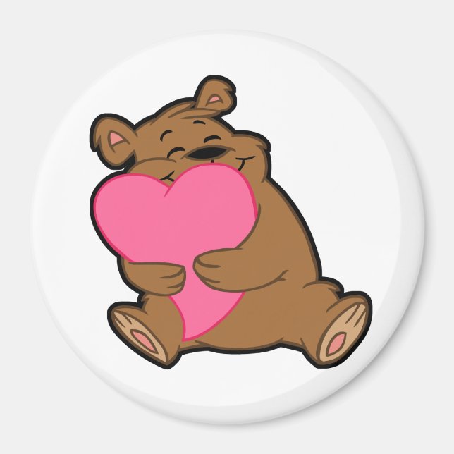 Imã Bear Hug Magnets (Frente)