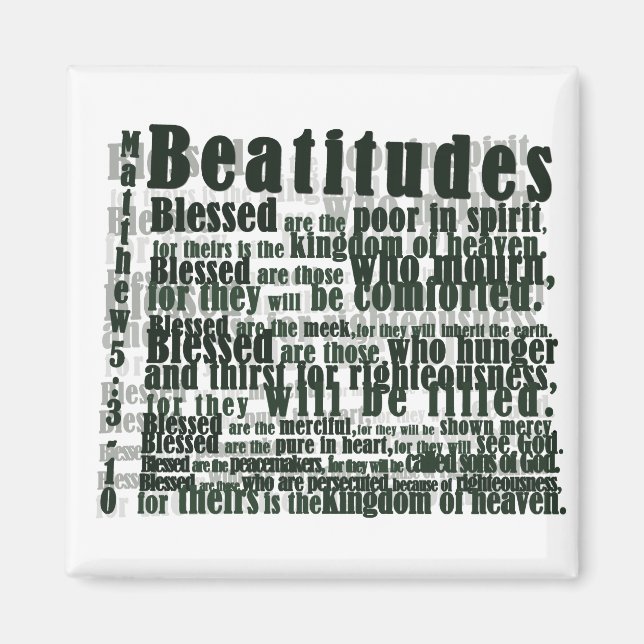 IMÃ BEATITUDES (Frente)