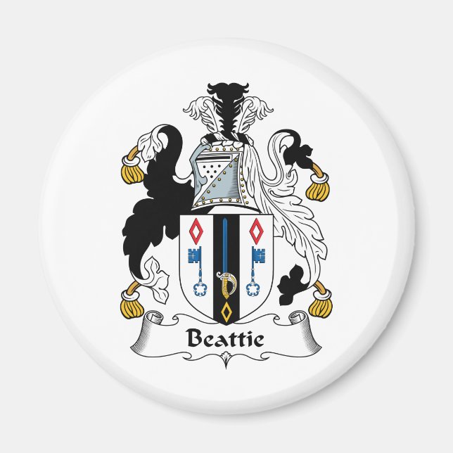 Imã Beattie Family Crest (Frente)