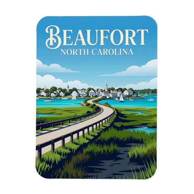 Ímã Beaufort EUA (Vertical)