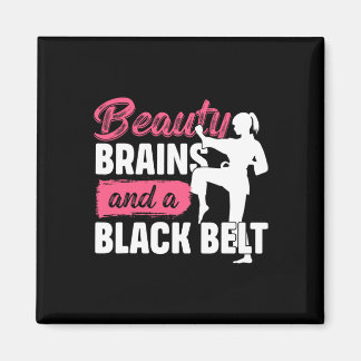 Imã Beauty Brains And A Black Belt Martial Arts Karate