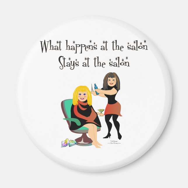 Imã Beauty Salon Secretos (Frente)