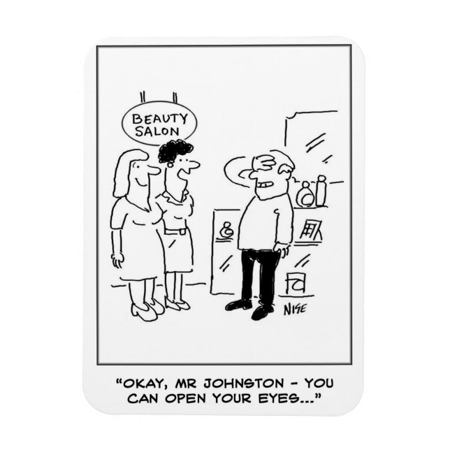 Ímã Beauty Salon Surprise (Vertical)