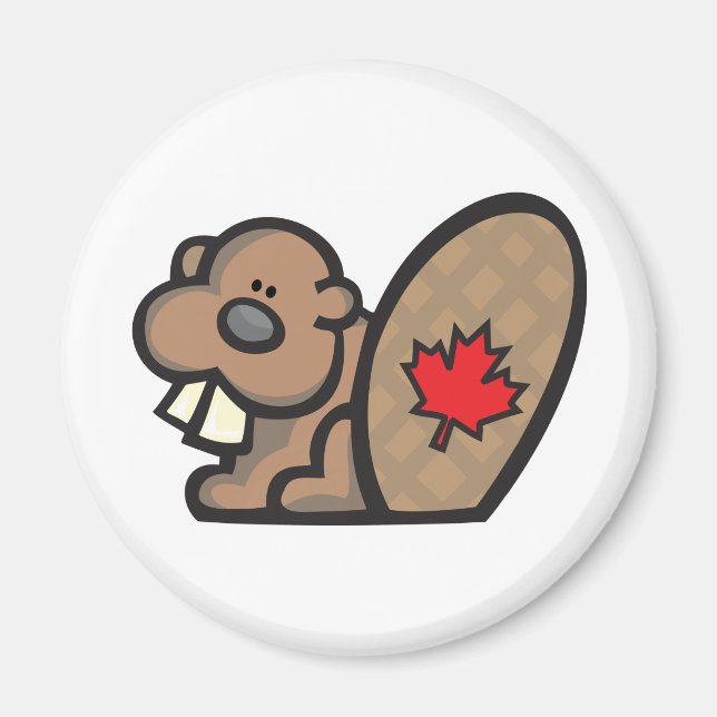 Imã Beaver canada (Frente)