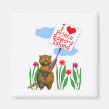 Beaver Canadense ama Ilha Prince Edward