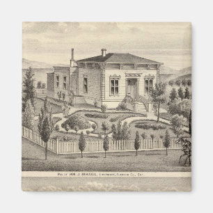 Imã Beazell, residências inglesas, fazendas