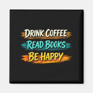 Imã Beba café leia livros seja feliz vida simples acon