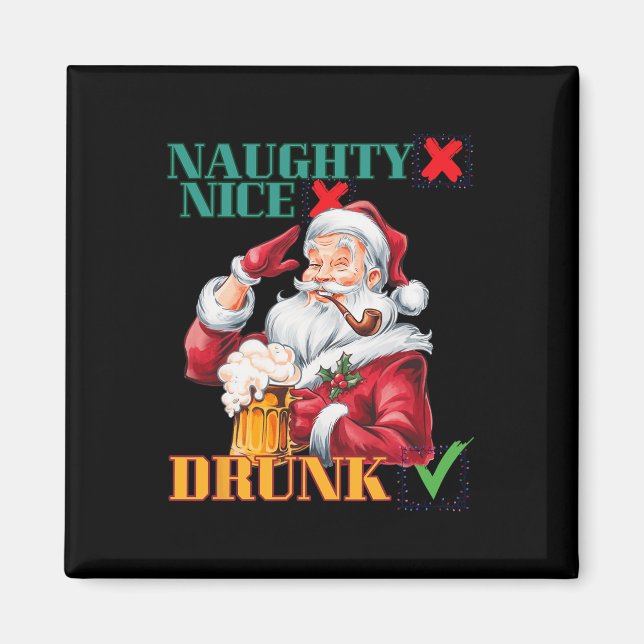 Imã Bebado Naughty Nice (Frente)