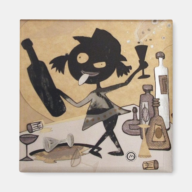 Imã bebado pequeno (Frente)